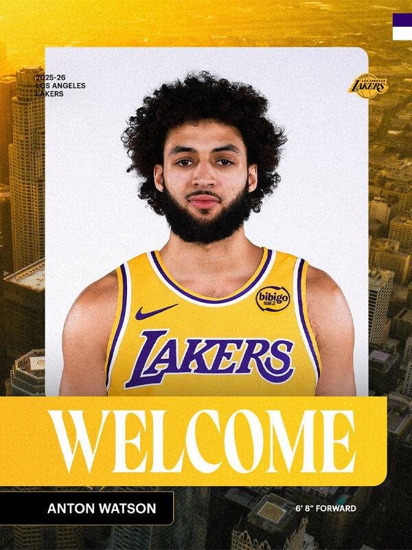 易方达证券 官宣：湖人正式签下安东-沃特森和内特-威廉姆斯